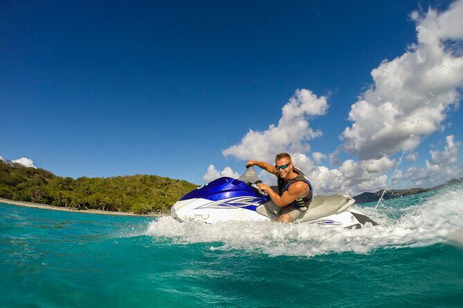 1-Hour Guided Jet Ski Tour in St. Thomas from Frenchman's Reef - The swim requirement: the part nobody should ignore