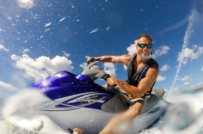1-Hour Guided Jet Ski Tour in St. Thomas from Frenchman's Reef - Hassel Island stop: Saladoid-era archaeology on the water