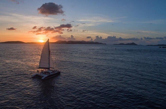 Days End Sunset Sail from the Westin at Frenchman's Reef - Sailing, Smoothness, and the Bonus Moments Like Turtles