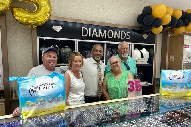 Drinks & Diamonds Shopping Experience in St. Thomas - Two Jewelers on Site: Cleaning, Setting, and Adjustments While You Watch