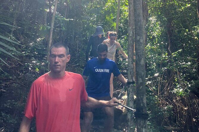 Magens Bay Trail Hiking Tour - The hike down: tropical forest shade and real footing