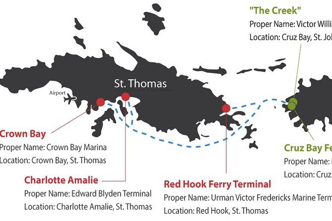 Paradise Taxi & Tours USVI- St Thomas Airport Transportation to Crown Bay Marina - When This Transfer Is the Best Fit (and When It’s Not)