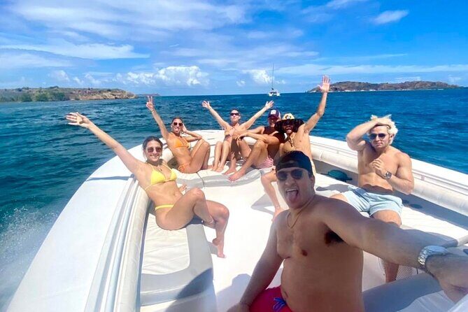 Private Full Day Boat Charter around St Thomas and St John - Floating Restaurant Options: Lime Out Or Pizza Pi On Your Terms