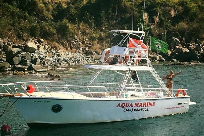 Private Full Day Guided Snorkeling or Diving Charter in St Thomas - Secret Harbour: a swim-in lunch break plan