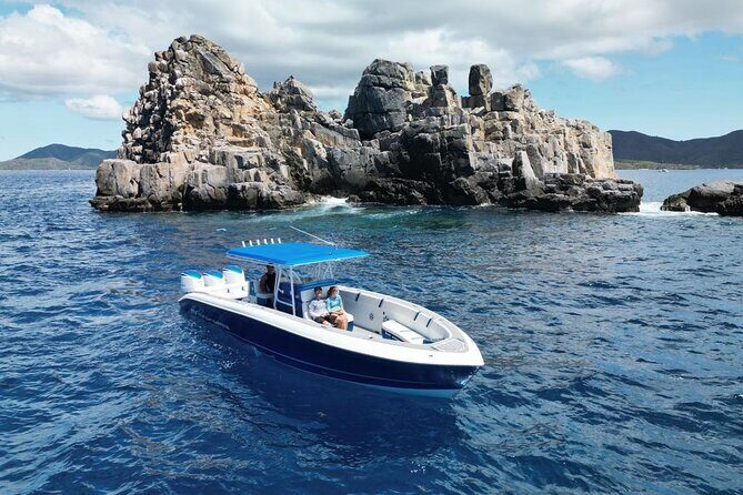 Private Full Day or Half Day Charter - 37' Midnight Express - Why the 37’ Midnight Express charter is such a smart St Thomas-to-BVI choice