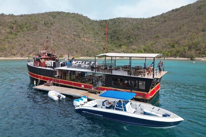 Private Full Day or Half Day Charter - 37' Midnight Express - Jost Van Dyke: one hour for the classic beach-bar moment