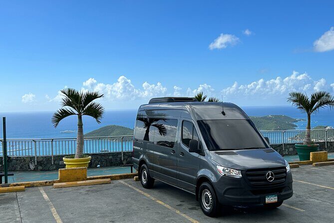 Private St. Thomas One Way Luxury Mercedes Van Limousine Service - Key things that make this transfer feel premium