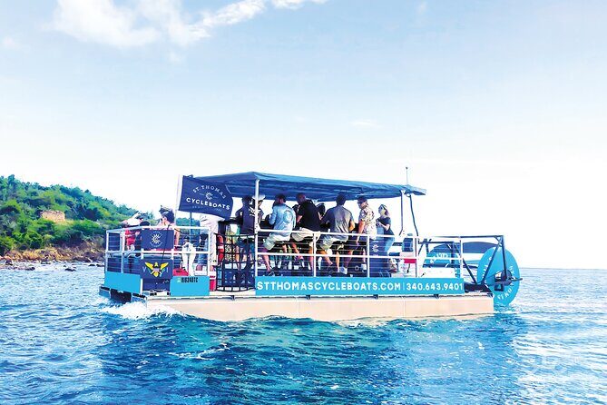 St. Thomas Cycleboats Water Island Trip - Crew energy matters: you may meet captains like Justin, Ben, or Ann Marie
