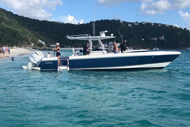 St Thomas Full-Day Boat Rental 37' Intrepid Powerboat - Key things that make this charter worth your money