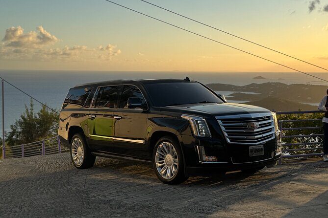 ST Thomas Luxury Private Airport Pickup - The ride to the airport: vehicle comfort plus real luggage help