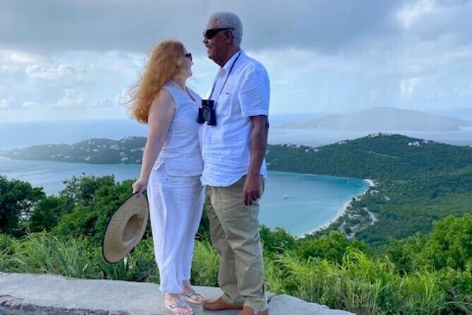 Sun, Sand & Secret Shores Expedition - St.Thomas, USVI (6hrs) - Private Group Comfort: Pickup, AC Transport, Mobile Ticket